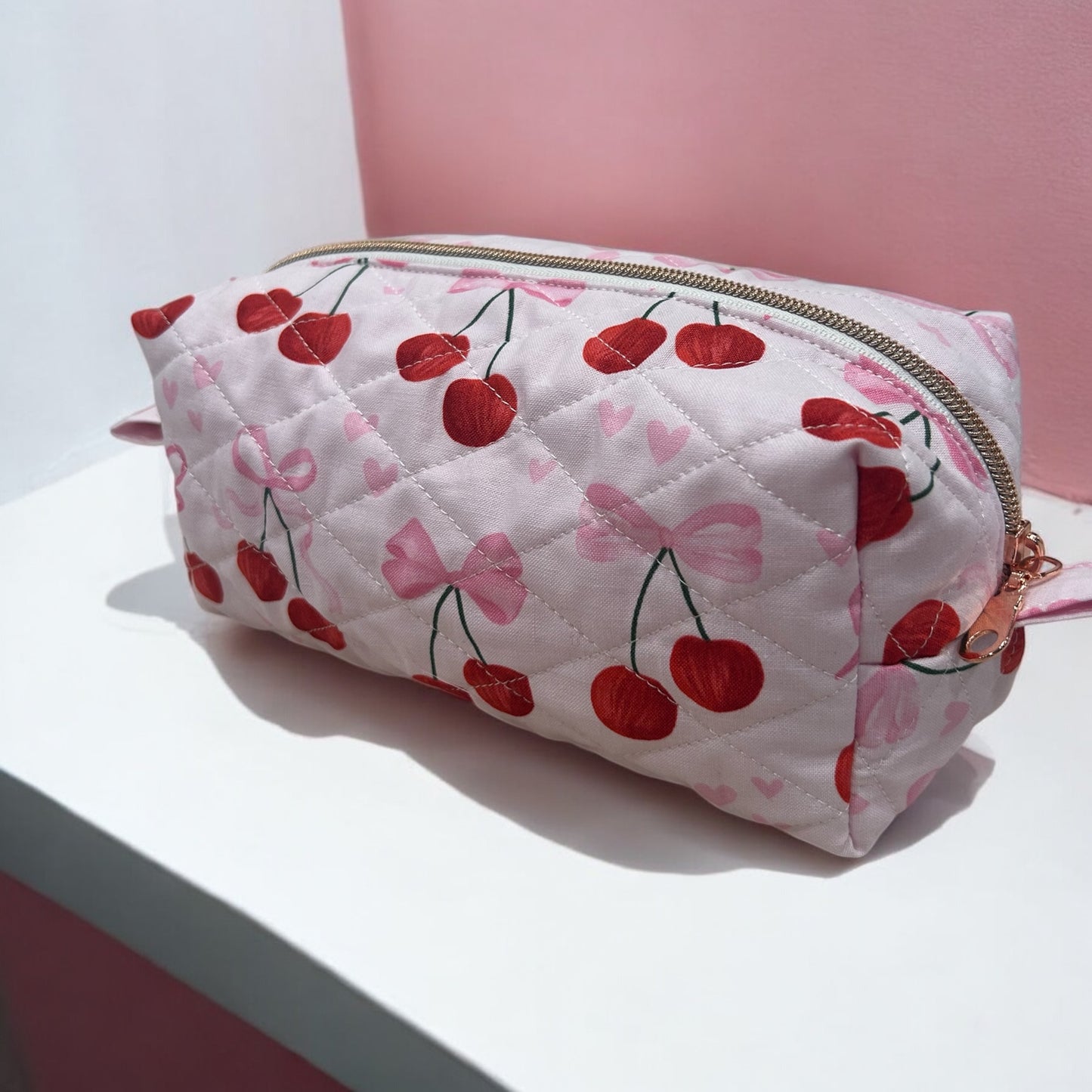 Cherry Bliss Zipper Pouch